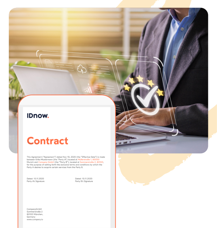 Digital signature image - industry