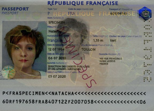 French passport