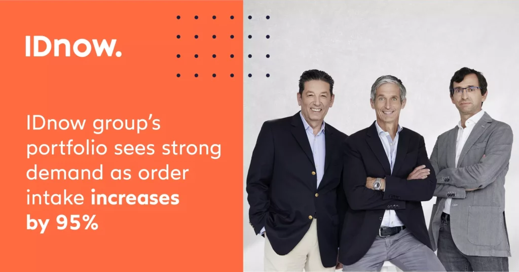 IDnow Gruppe wächst weiter: 95% höhere Nachfrage nach Identitätslösungen