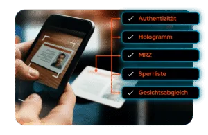 Dokumentenverifizierung mit IDnow