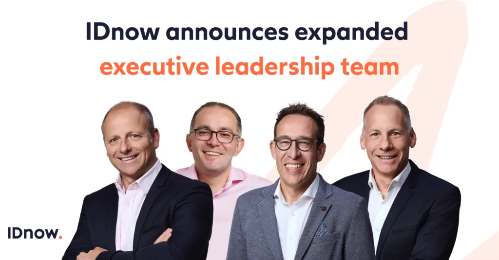 IDnow announces expanded executive leadership team to drive global identity innovation