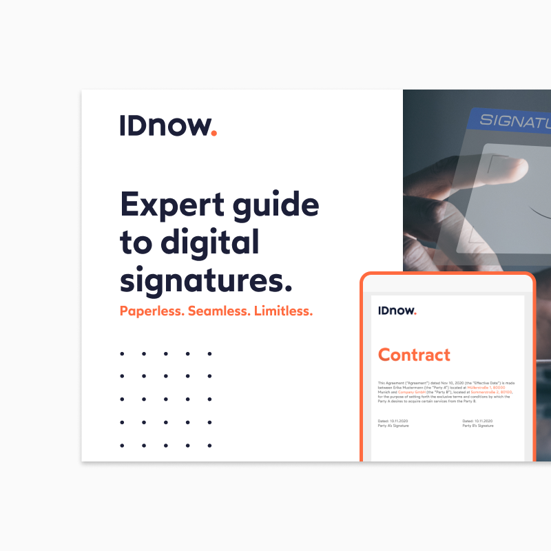 Expert guide to digital signatures