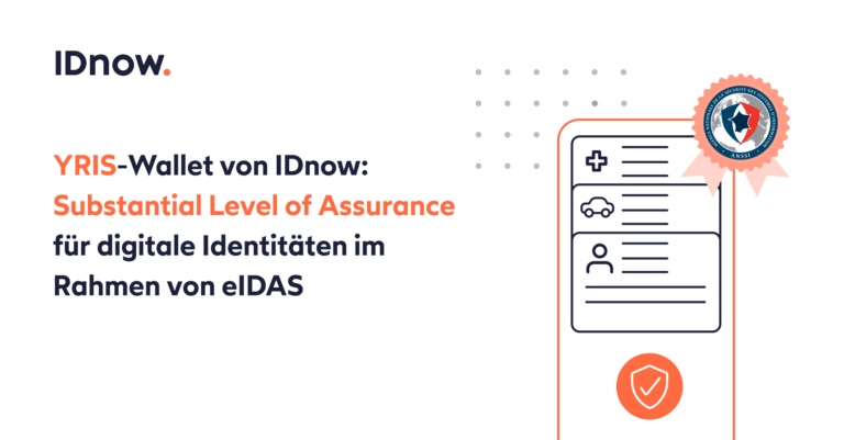 YRIS-Wallet von IDnow_ Substantial Level of Assurance eIDAS