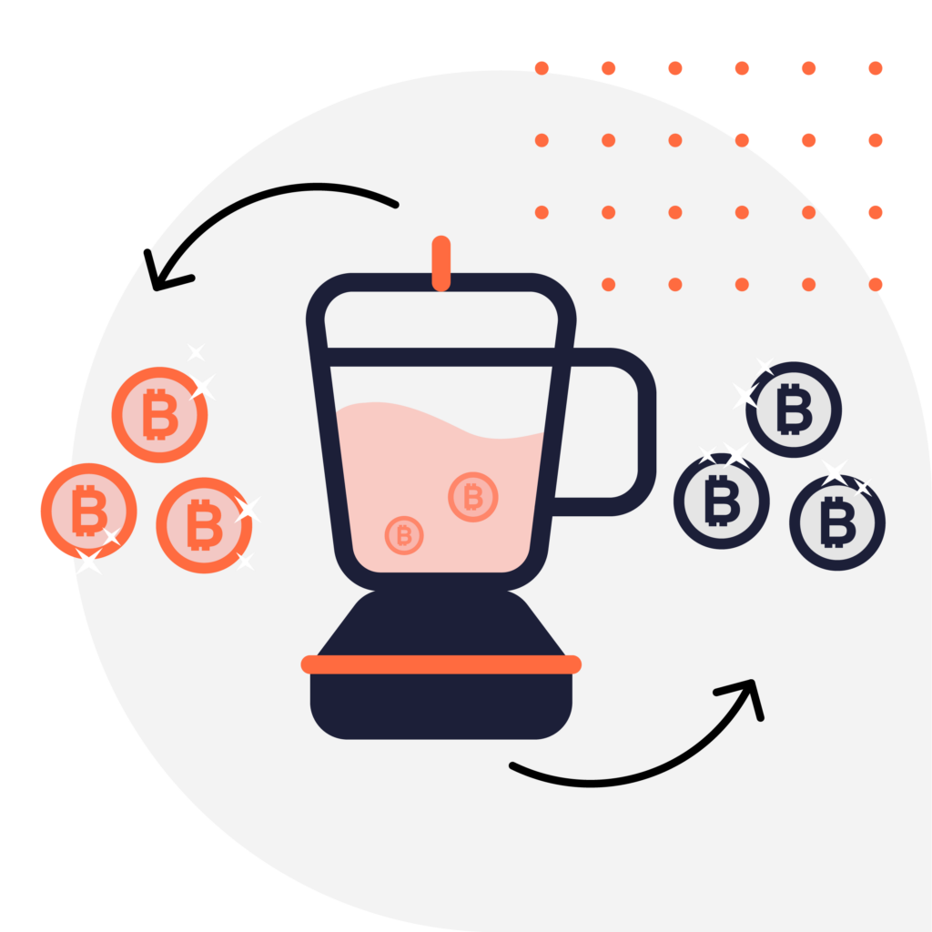 In the mix: Investigating the murky world of crypto mixers.