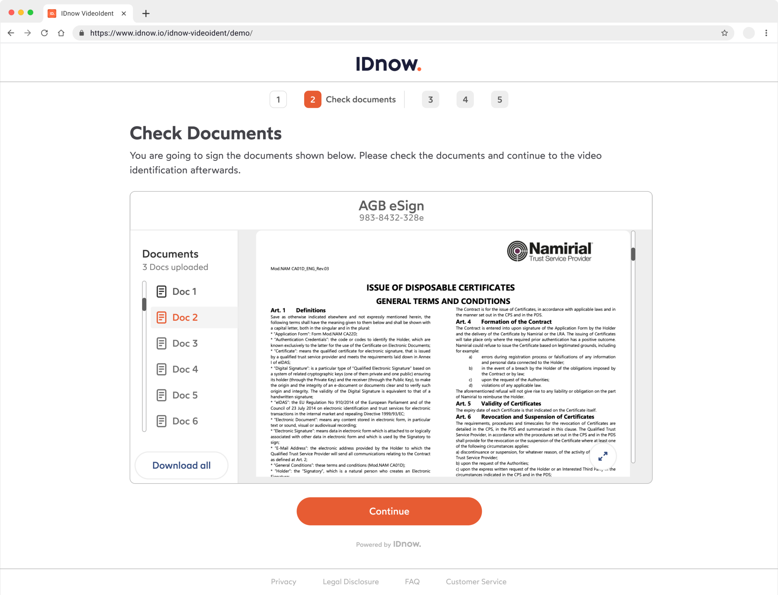 View and download documents